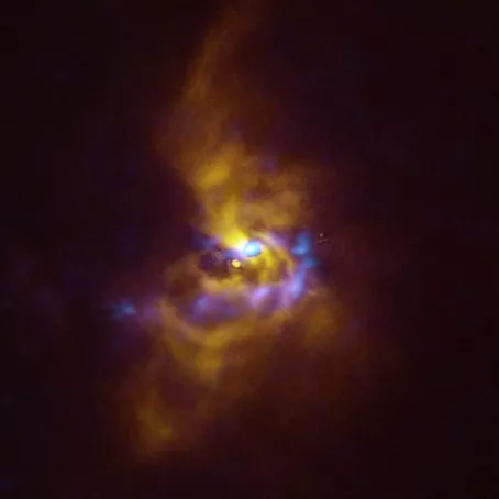 International astronomical collaboration with the involvement of CSFK researcher to first detect clumps around a young star that have the potential to give rise to giant planets