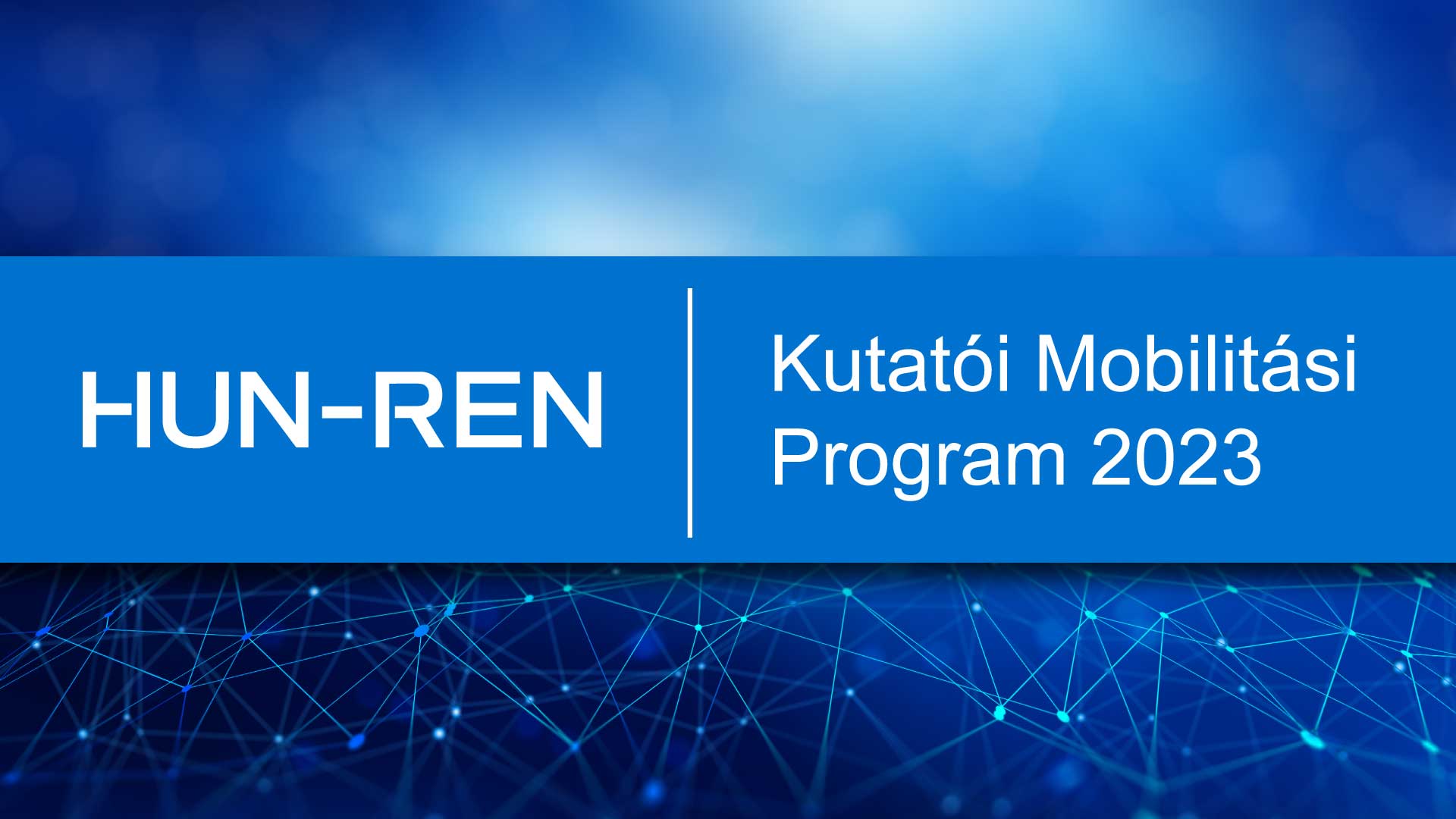 33 projekt összesen 25 millió forint támogatásban részesül a HUN-REN Titkárság által meghirdetett, „HUN-REN Kutatói Mobilitási Program 2023” pályázati felhívás őszi fordulójának keretében
