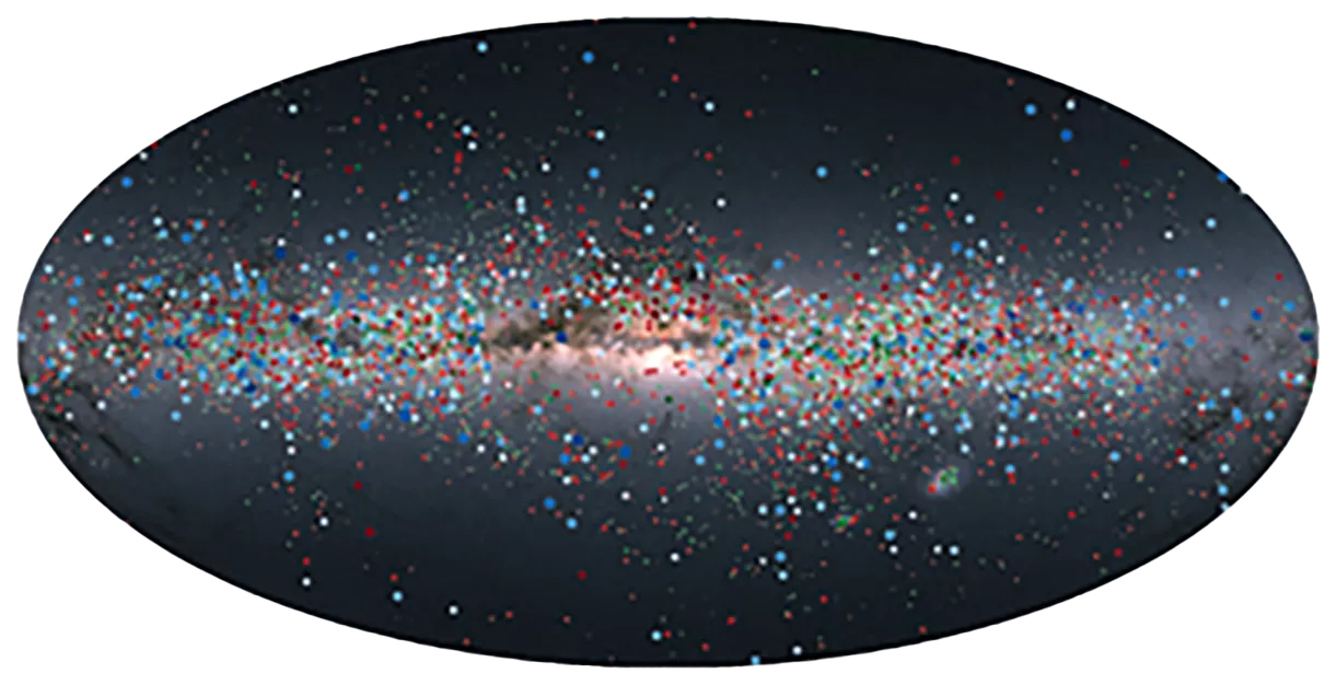 Eight researchers from HUN-REN CSFK (HUN-REN Research Centre for Astronomy and Earth Sciences) involved in Gaia space mission's new focused product release containing unexpected scientific results