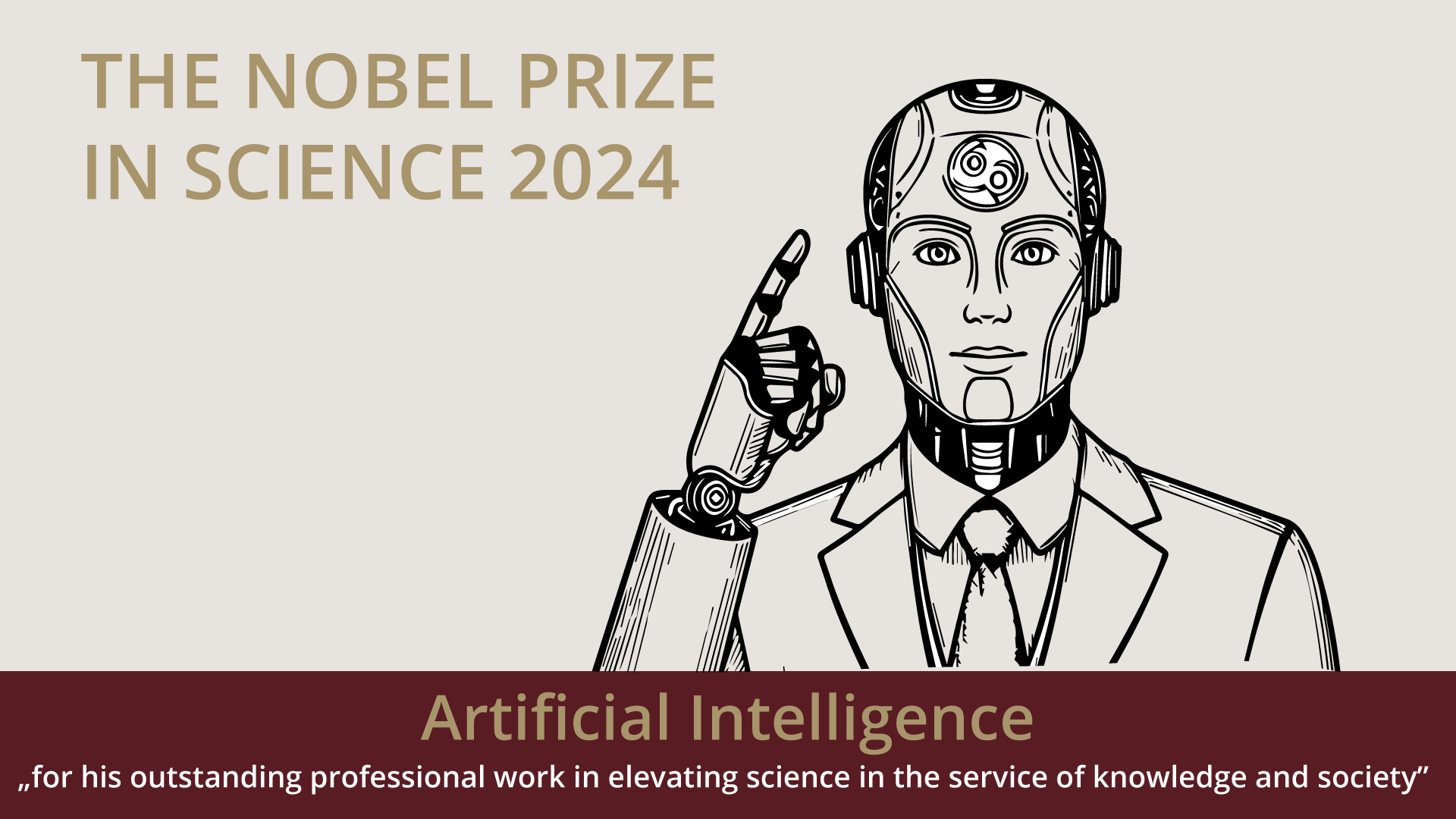 És a 2024-es Nobel-díjat a mesterséges intelligencia kapja!