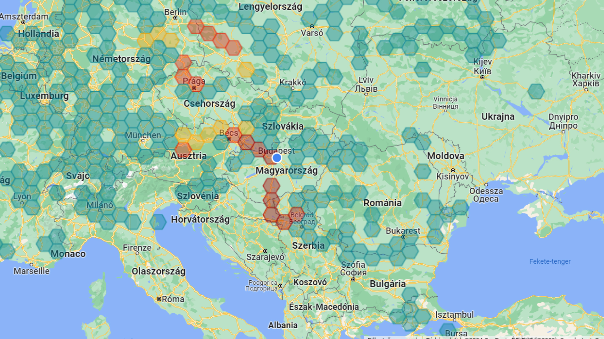 A magyar árvíz helyzetét is előre jelezte az AI